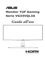 Asus TUF Gaming VG34VQL3A Guida utente