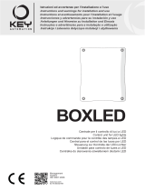 Key Automation 580BOXLED Manuale utente