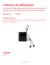 Livoo TEA304 Power Bank inf5000mAh Manuale utente