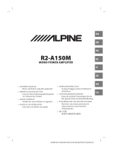 Alpine R2-A150M Manuale del proprietario