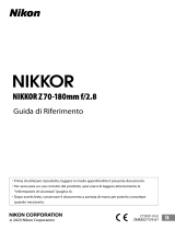 Nikon NIKKOR Z 70-180mm f/2.8 Guida di riferimento