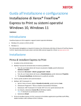 Xerox FreeFlow Ex to Print Guida d'installazione