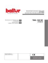 BALTUR TBML 1600 ME 50Hz  Use and Maintenance Manual