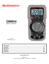 Multimetrix DMM54 MULTIMETER Manuale utente
