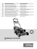 Güde Rasenmäher BIG WHEELER 514.3 R LI-ES Manuale del proprietario