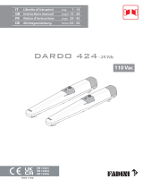 Fadini dardo424-110Vac Instructions Manual