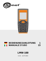 Sonel LMW-100 Manuale utente