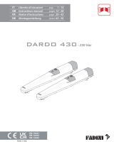 Fadini dardo430 Instructions Manual
