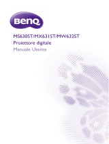 BenQ MS630ST Manuale utente