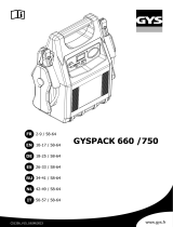 GYS GYSPACK 660 Manuale del proprietario