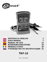 Sonel TKF-13 Manuale utente