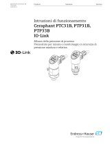 Endres+Hauser BA Ceraphant PTC31B, PTP31B, PTP33B IO-Link Istruzioni per l'uso