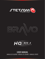 StetSom BRAVO HQ800.4 Manuale del proprietario