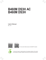 Gigabyte B460M DS3H AC Manuale del proprietario