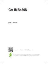 Gigabyte GA-IMB460N Manuale del proprietario