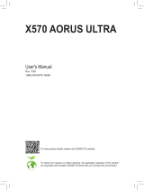 Gigabyte X570 AORUS ULTRA Manuale del proprietario