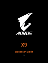 AORUS X9 Manuale del proprietario