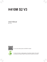 Gigabyte H410M S2 V3 Manuale del proprietario