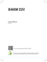 Gigabyte B460M D2V Manuale del proprietario