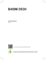 Gigabyte B450M DS3H Manuale del proprietario