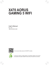 Gigabyte X470 AORUS GAMING 5 WIFI Manuale del proprietario