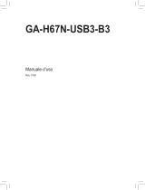 Gigabyte GA-H67N-USB3-B3 Manuale del proprietario