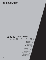 Gigabyte P55 Manuale utente