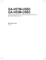 Gigabyte GA-H57M-USB3 Manuale del proprietario