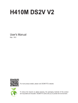 Gigabyte H410M DS2V V2 Manuale del proprietario