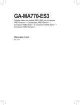 Gigabyte GA-MA770-ES3 Manuale del proprietario