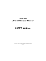 Gigabyte GA-7VAXP-A Manuale del proprietario