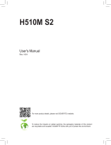 Gigabyte H510M S2 Manuale del proprietario
