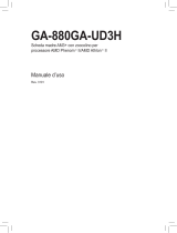 Gigabyte GA-880GA-UD3H Manuale del proprietario