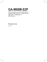 Gigabyte GA-M68M-S2P Manuale del proprietario