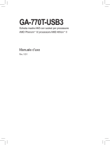 Gigabyte GA-770T-USB3 Manuale del proprietario