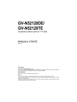 Gigabyte GV-N52128DE Manuale del proprietario