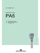 Interacoustics PA5 Istruzioni per l'uso