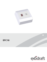 Exodraft EFC18 Manuale del proprietario