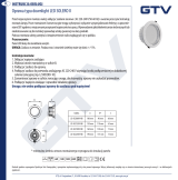 GTV LD-SO224W-NB Istruzioni per l'uso
