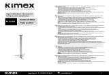 Kimex 052-0500 Ceiling Mount for Videoprojector Istruzioni per l'uso
