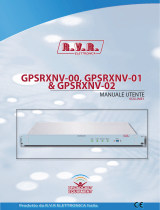 R.V.R. Elettronica GPSRXNV-00-GPSRXNV-01-GPSRXNV-02 Manuale utente