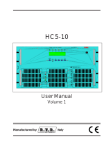 R.V.R. Elettronica HC5-10 Manuale utente