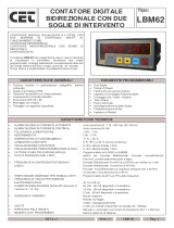 CET LBM62 Manuale del proprietario