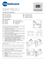 Fantini Cosmi CH111 Thermostat Manuale del proprietario
