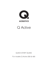 Q Acoustics Q Active 400 Guida utente