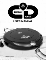 GPO Retro Personal CD Player Manuale utente