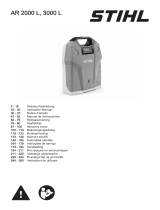 STIHL AR 3000 L backpack battery Manuale utente
