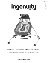 ingenuity InLighten Soothing Swing & Rocker - Spruce Manuale del proprietario