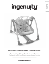 ingenuity Swing 'n Go Portable Swing - Hugs & Hoots Manuale del proprietario