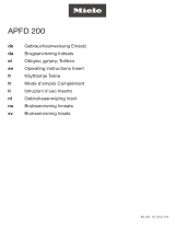 Miele APFD 200 Manuale utente